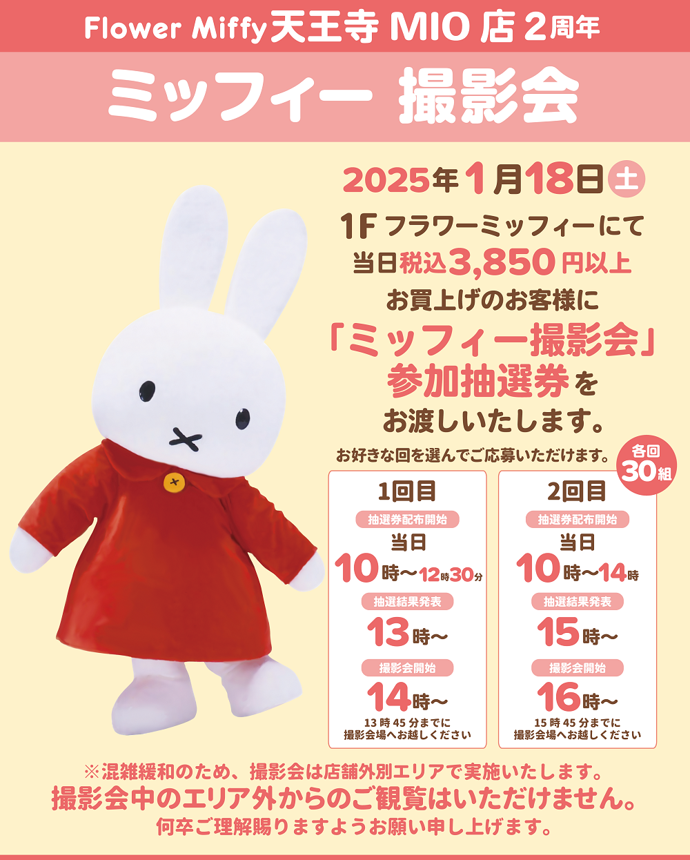 Flower Miffy 撮影会