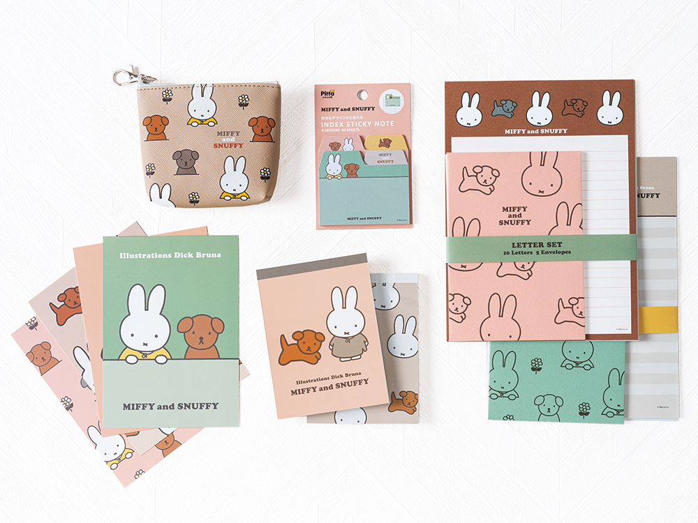 MIFFY and SNUFFY ステーショナリー（スクエア）｜グッズ情報