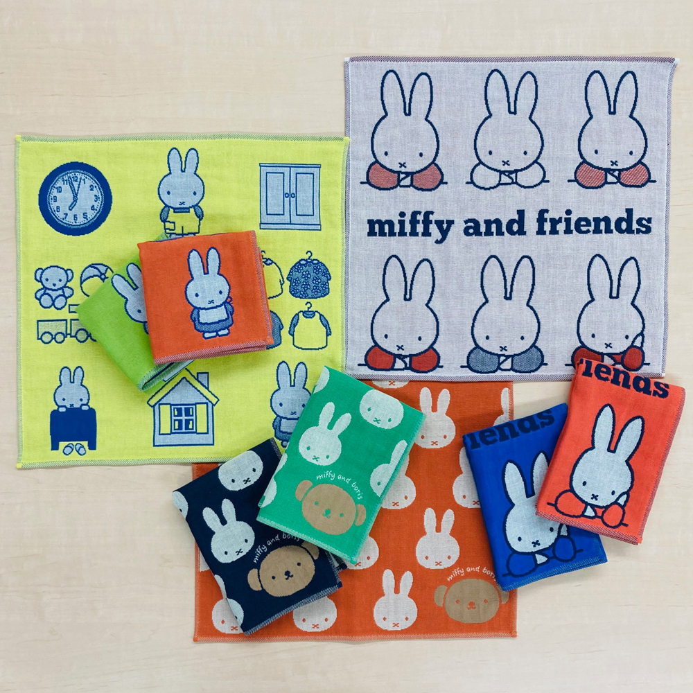 3重ガーゼハンカチ（川辺）｜グッズ情報｜dickbruna.jp 日本の