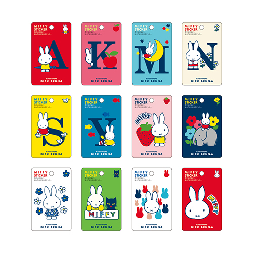 耐熱 耐水ステッカー スクエア グッズ情報 Dickbruna Jp 日本のミッフィー情報サイト