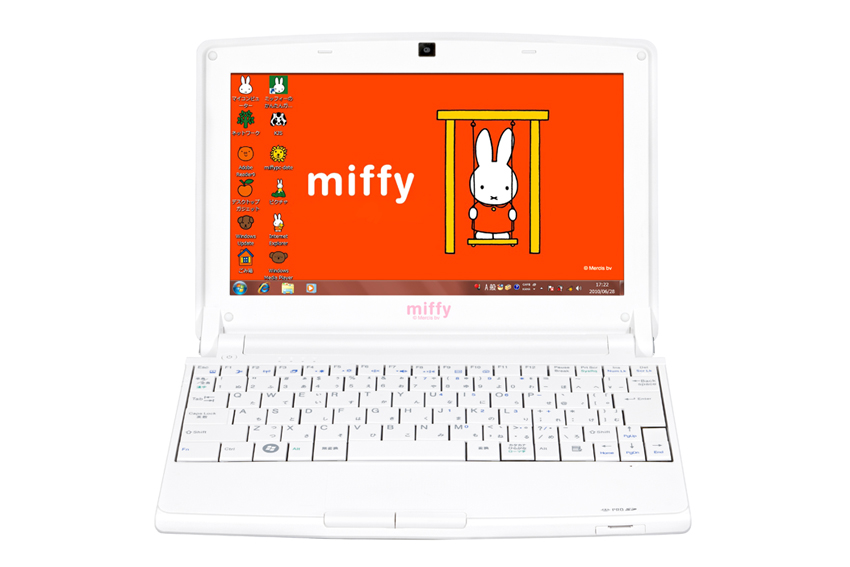 ミッフィー モバイルノートパソコン　予約受注スタート