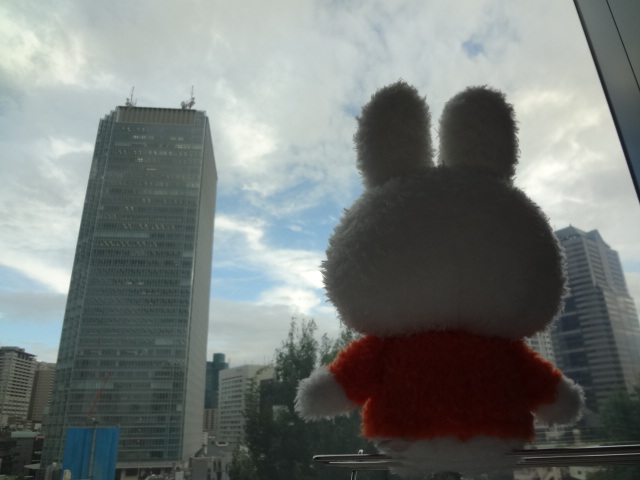 台風北上中