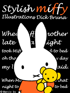 11/30まで　「Stylish miffy」の待受画像プレゼント
