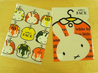 miffy'FACE_クリアファイル