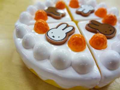 げんき12月号付録「ミッフィーのきってトントン！ケーキあそび」