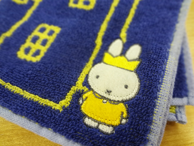 ふわふわのミニタオル