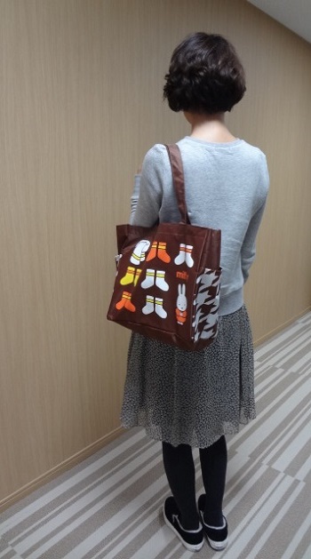 バッグとブランケットと