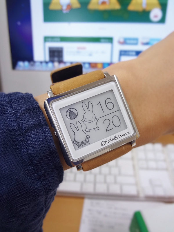 エプソン(EPSON) スマートキャンバス ミッフィーシリーズ腕時計