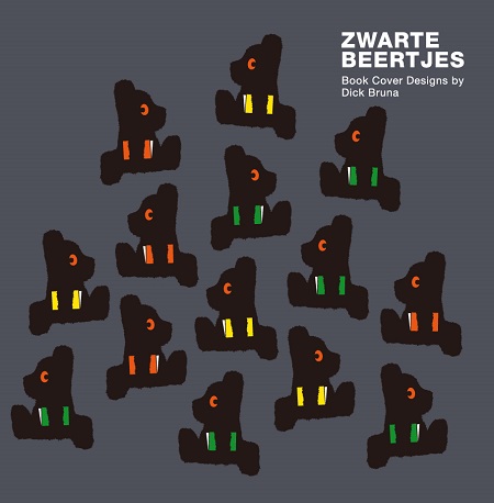 ZWARTE BEERTJES　Book Cover Designs by Dick Bruna （フリーライド）