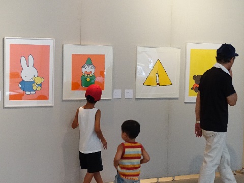 お花畑展で夏の思い出を