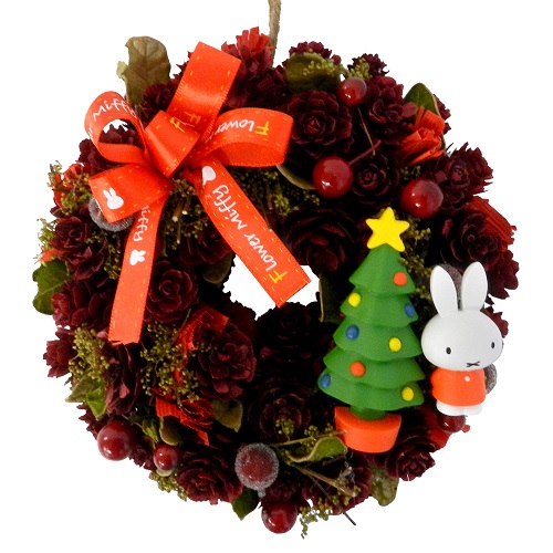 11/1 Flower Miffy クリスマスリース発売
