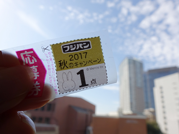 フジパン秋のキャンペーン　どちらのバッグにいたしましょう