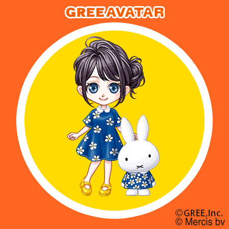 5/7-6/29 「GREEアバター」とミッフィーのコラボレーション開催