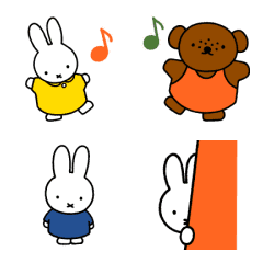 LINE 「ミッフィーアニメーション絵文字」リリース