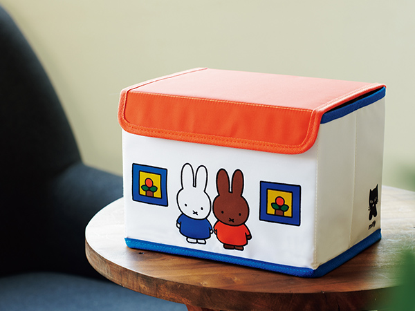 宝島社「SPRiNG」11月号の付録は「miffyおうちデザインのインテリア収納BOX」