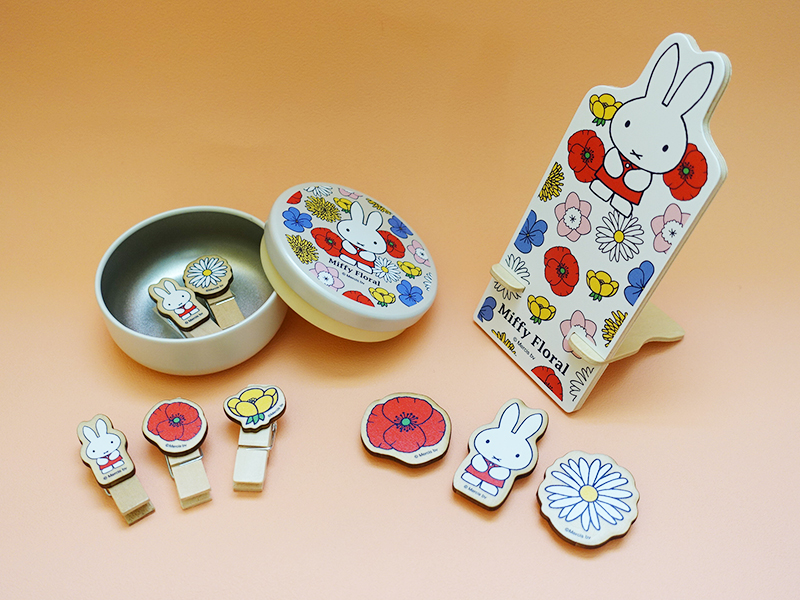 心浮き立つ、Miffy Floral