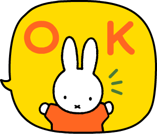 LINEスタンプ 「ふきだしが動く　ミッフィー」登場
