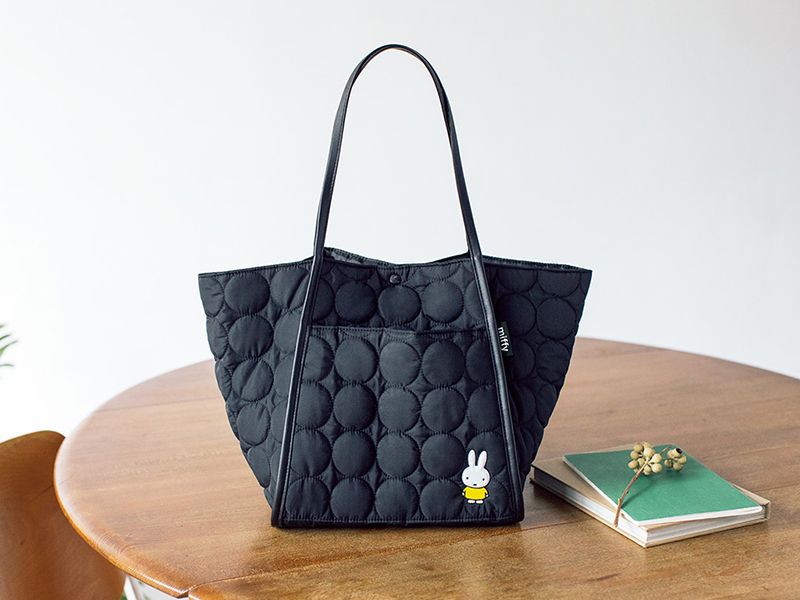 宝島社より「miffy 軽量キルティングバッグBOOK」発売