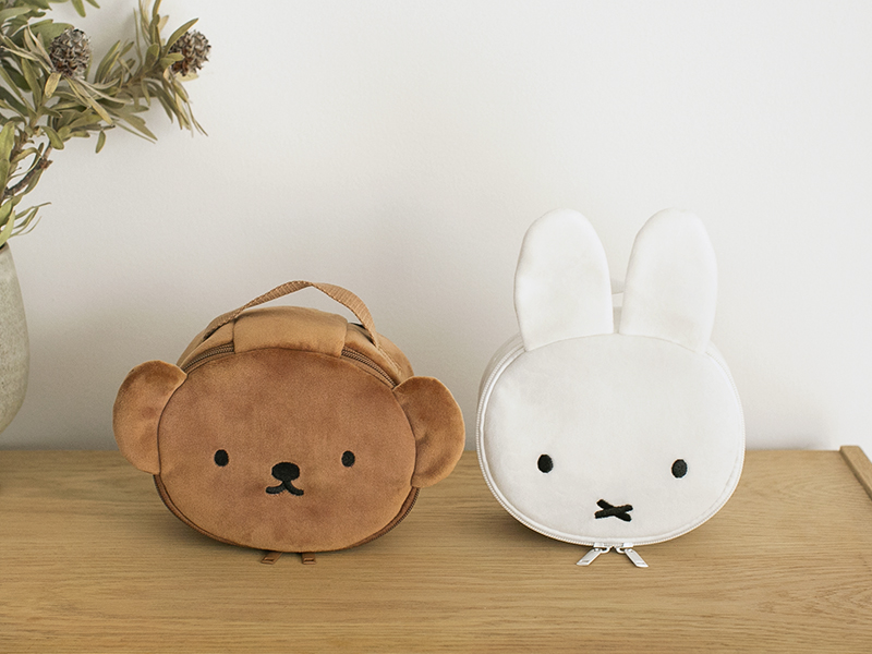 宝島社より「miffy バニティポーチBOOK ミッフィーver./ ボリスver.」発売