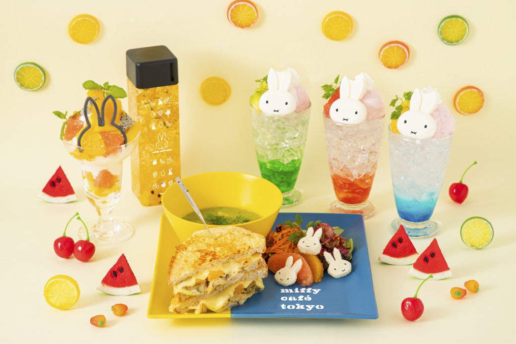 「miffy café tokyo」に夏を彩る新メニュー登場