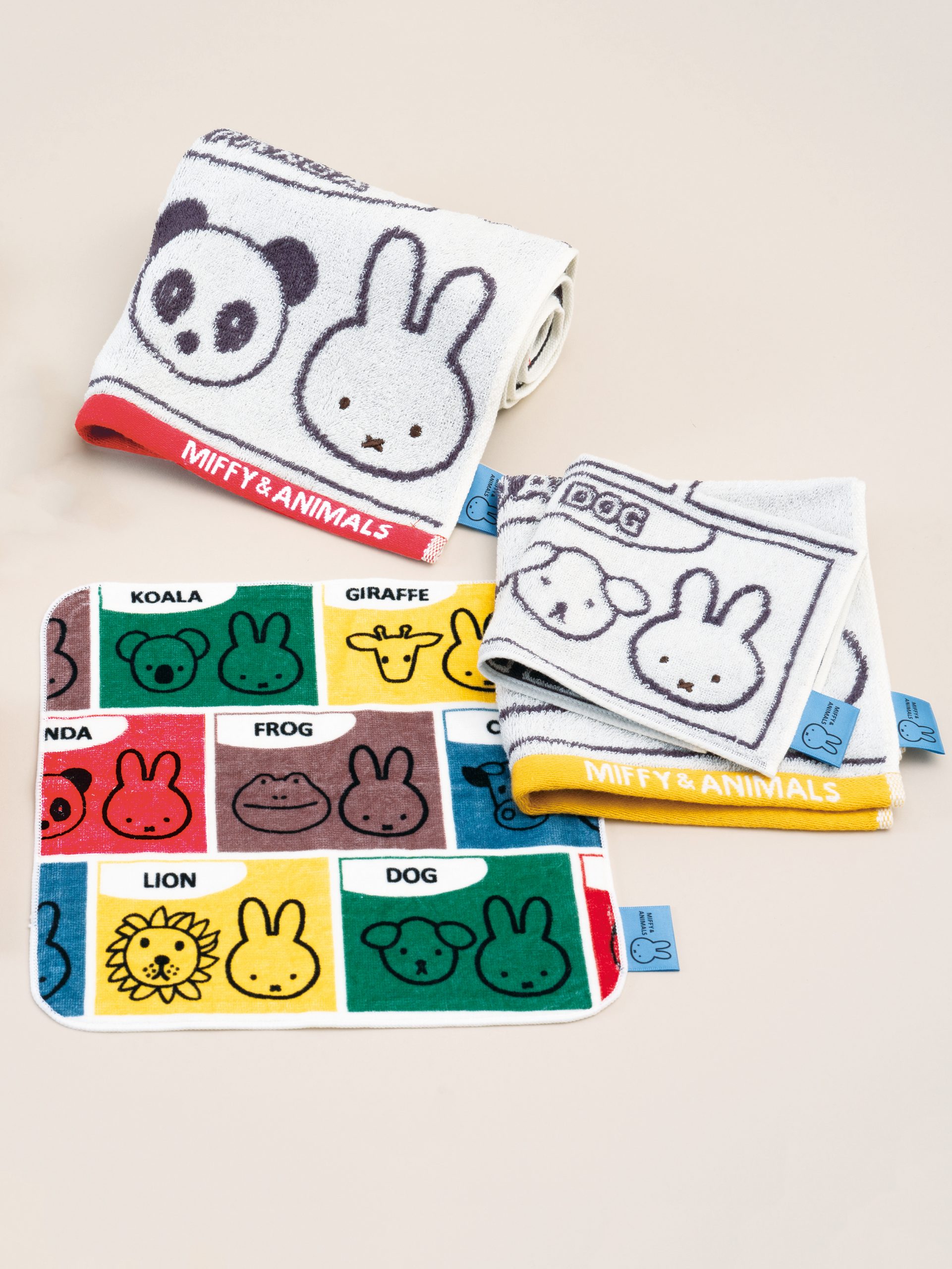 MIFFY & ANIMALSタオル（西川）