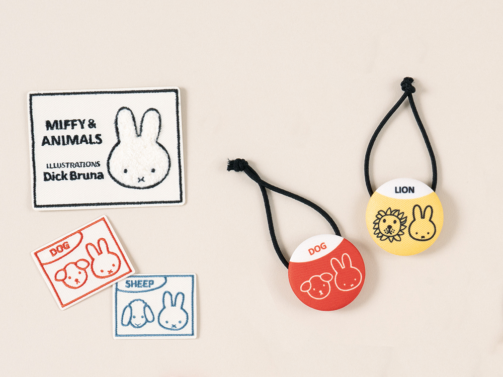 MIFFY & ANIMALSワッペン他（ミノダ）
