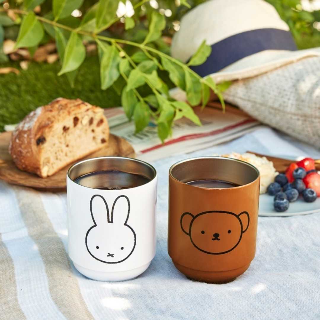 宝島社より「miffy 真空断熱 スタッキングタンブラー BOOKミッフィーver./ ボリスver.」発売