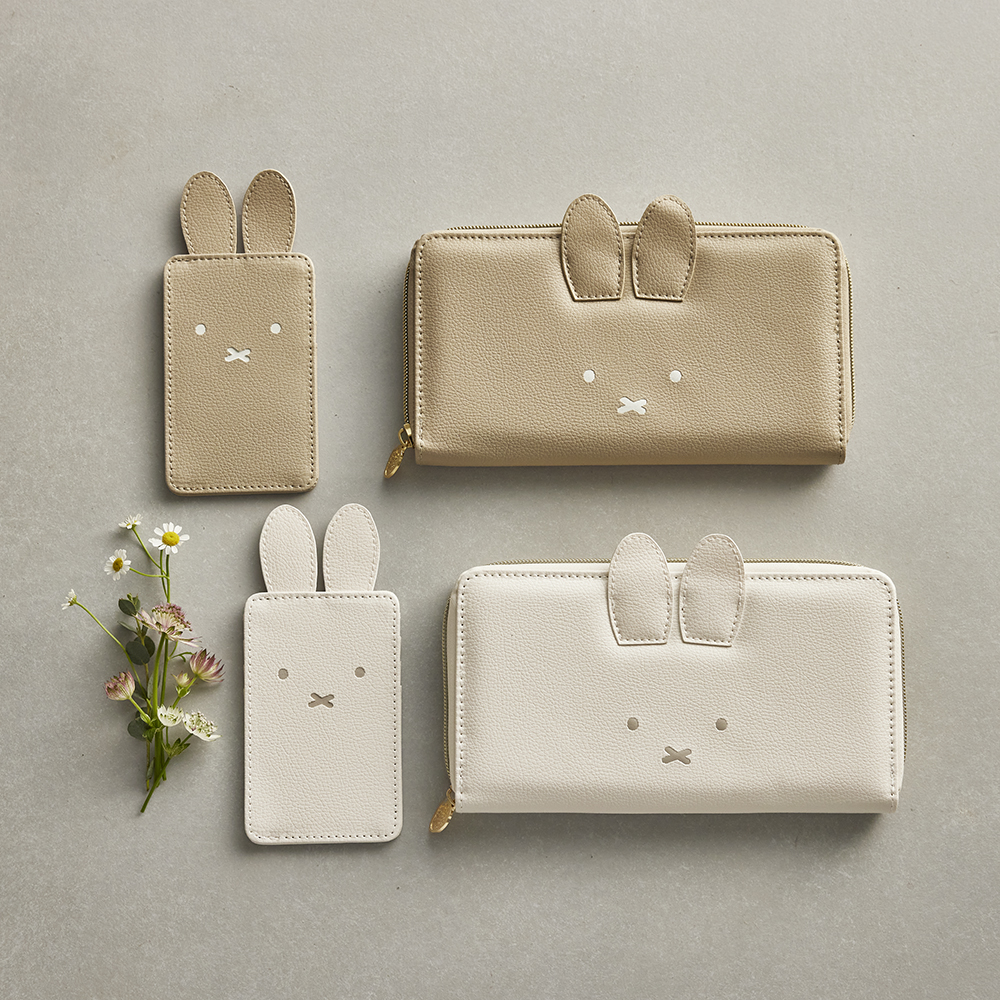 宝島社より「miffy 耳つき14ポケット長財布 BOOK/カードケースBOOK」発売