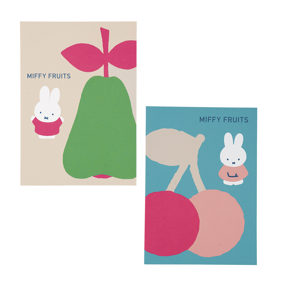 MIFFY FRUITS ステーショナリー（スクエア）