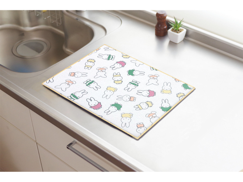 miffy70th 吸水水切りマット（オカトー）