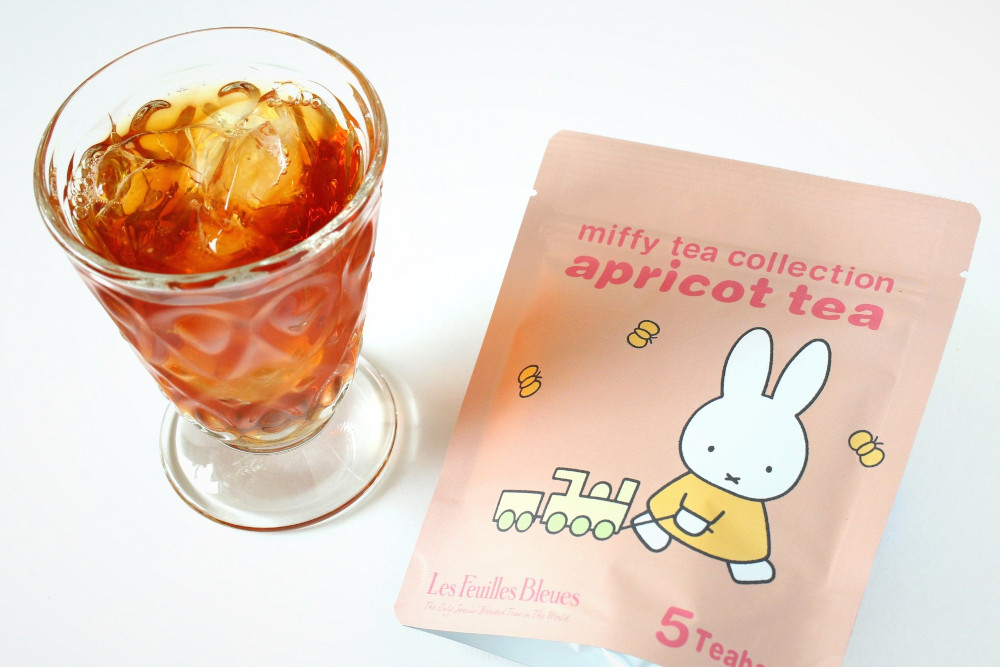 （株）フィーユ・ブルー/miffy tea collection　モーニングティー／アールグレイティー／アプリコットティー　