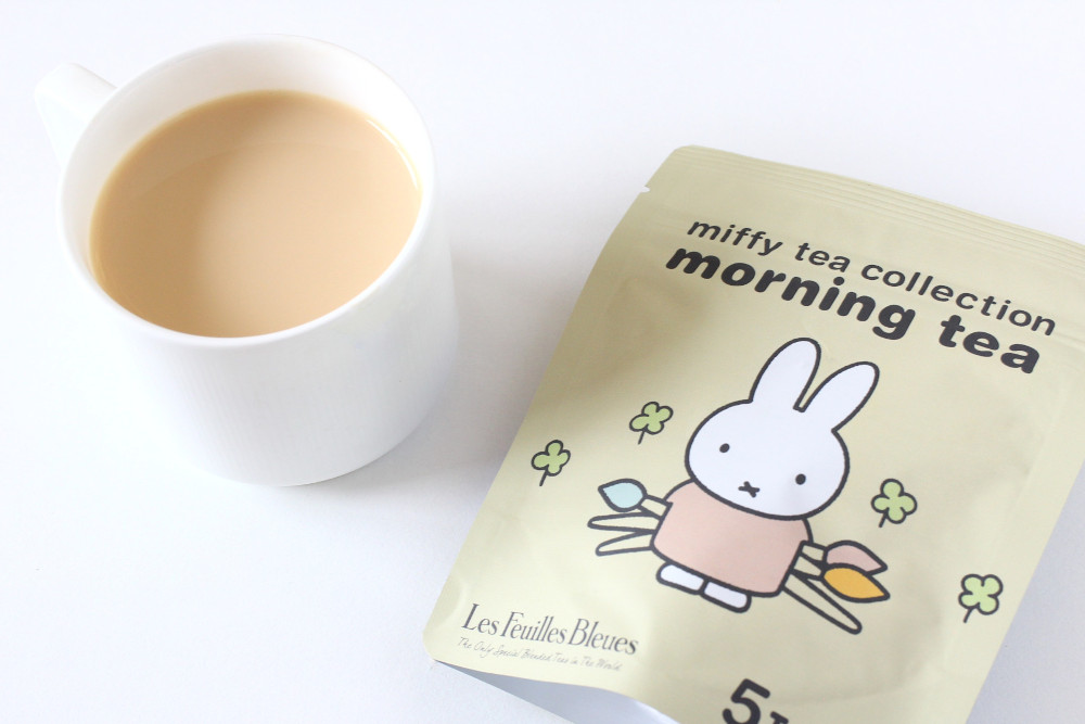 （株）フィーユ・ブルー/miffy tea collection　モーニングティー／アールグレイティー／アプリコットティー　