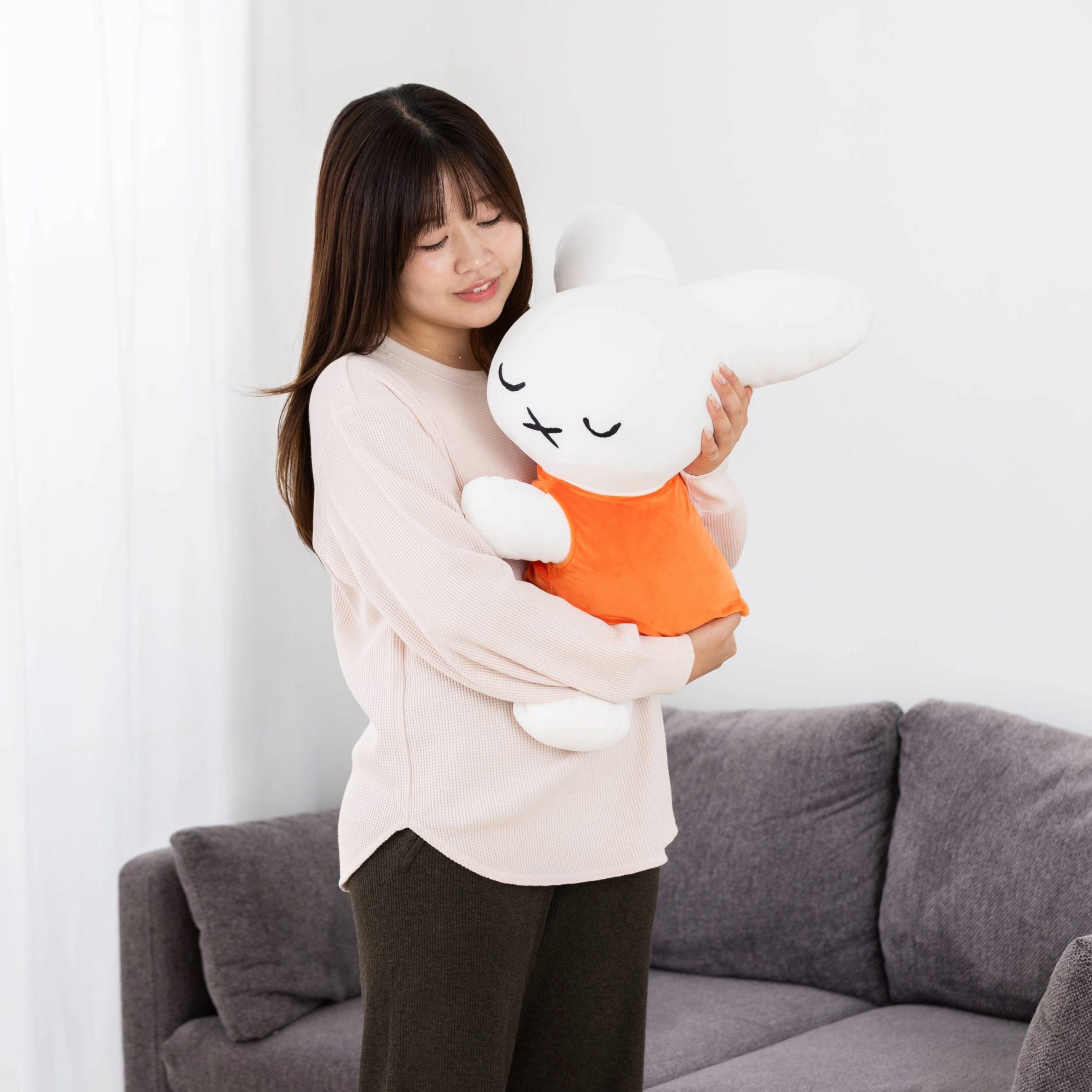 すやすやフレンド 大きなリラックスサイズぬいぐるみ ナインチェ（タカラトミーアーツ）