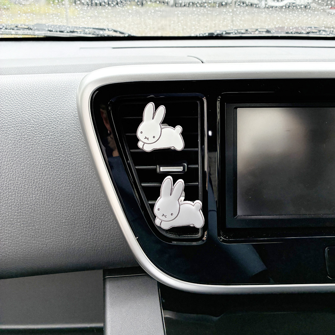 ニコット ミッフィー エアコンルーバー うさぎ