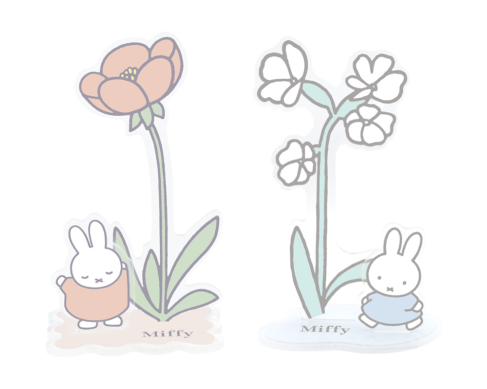 ティーズファクトリー　フラワークリップ　ミッフィー