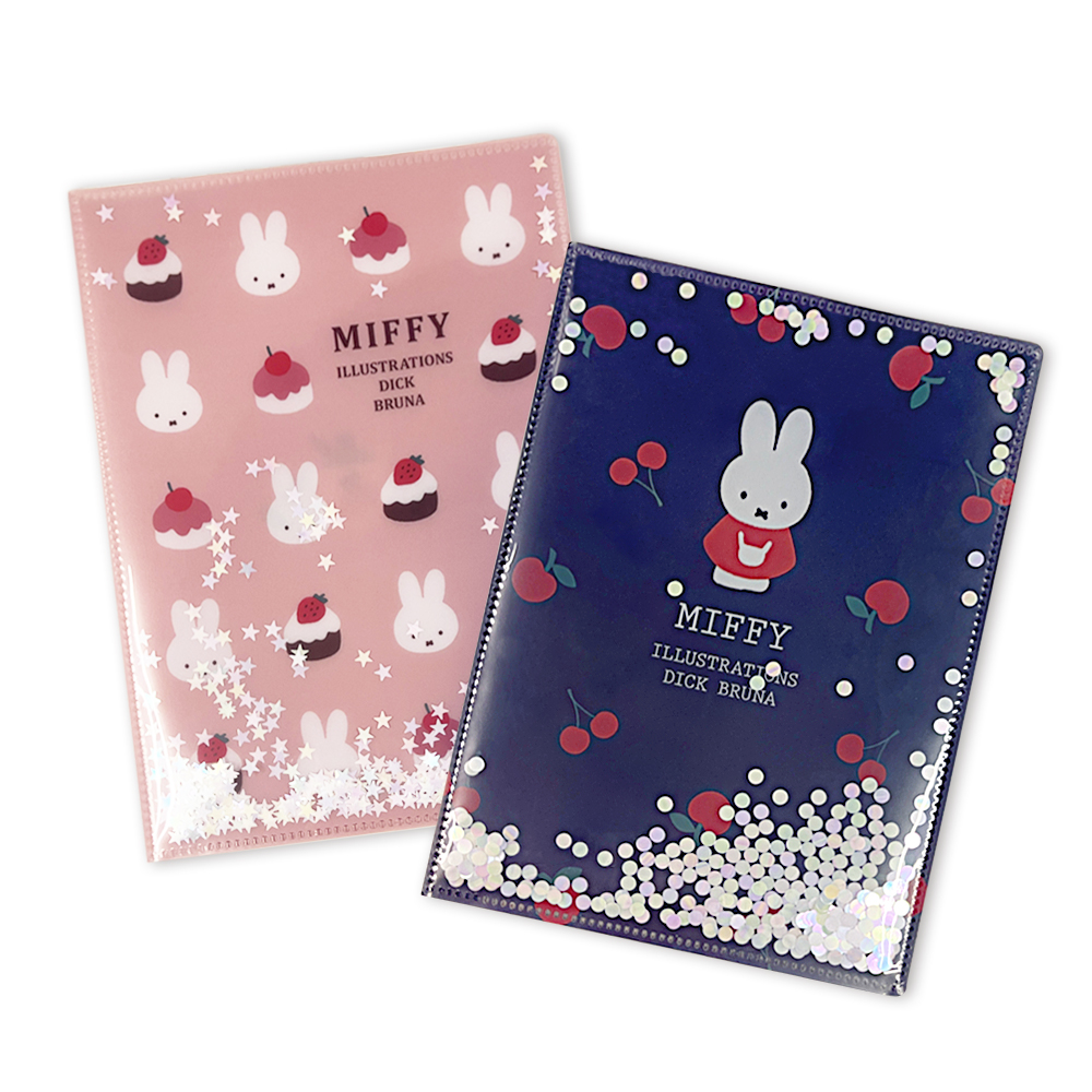 スパンコール入り クリアファイル［A5］（スクエア）