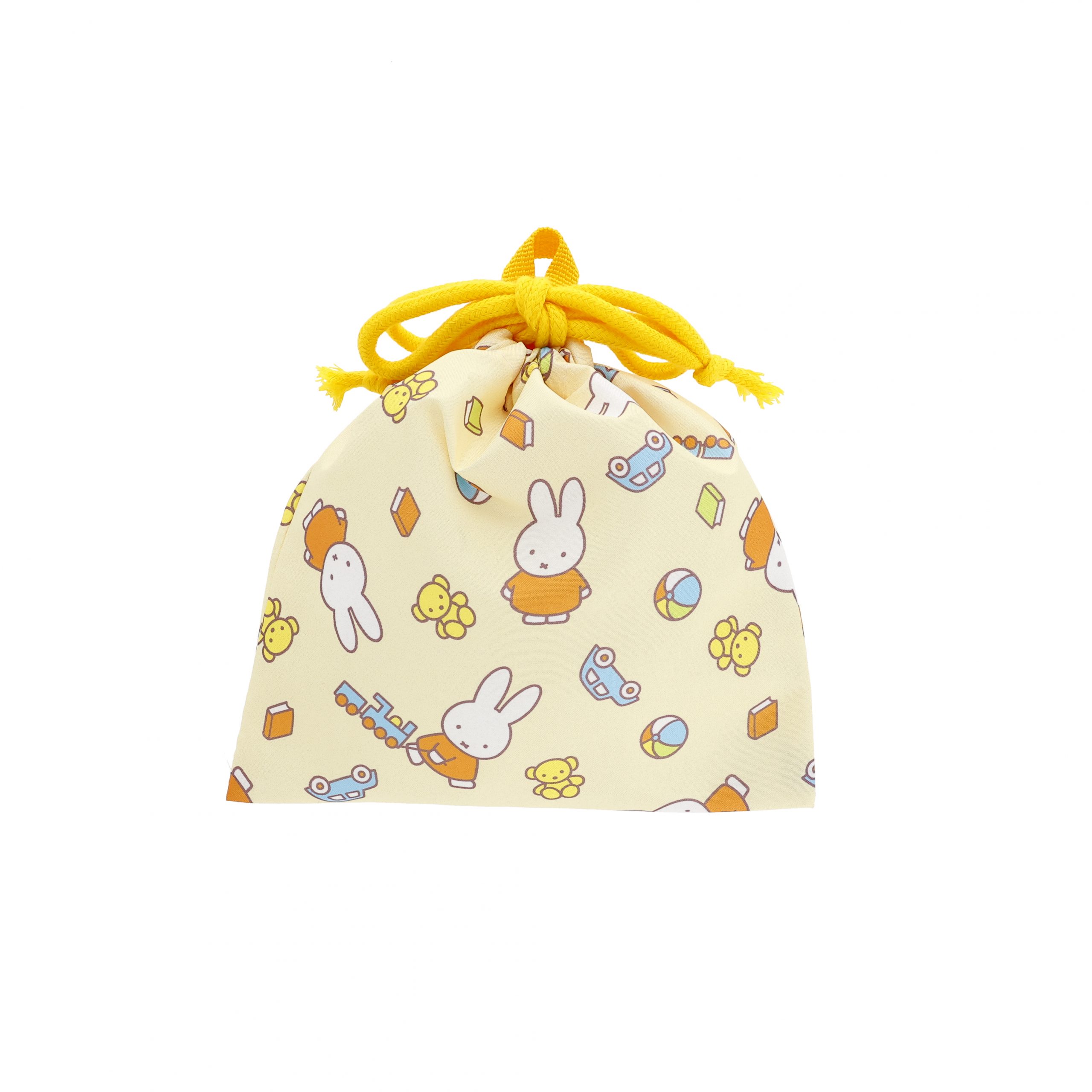 丸眞 ミッフィー マチ付き巾着