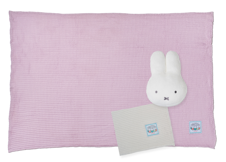 西川　ミッフィー　クッションインブランケット