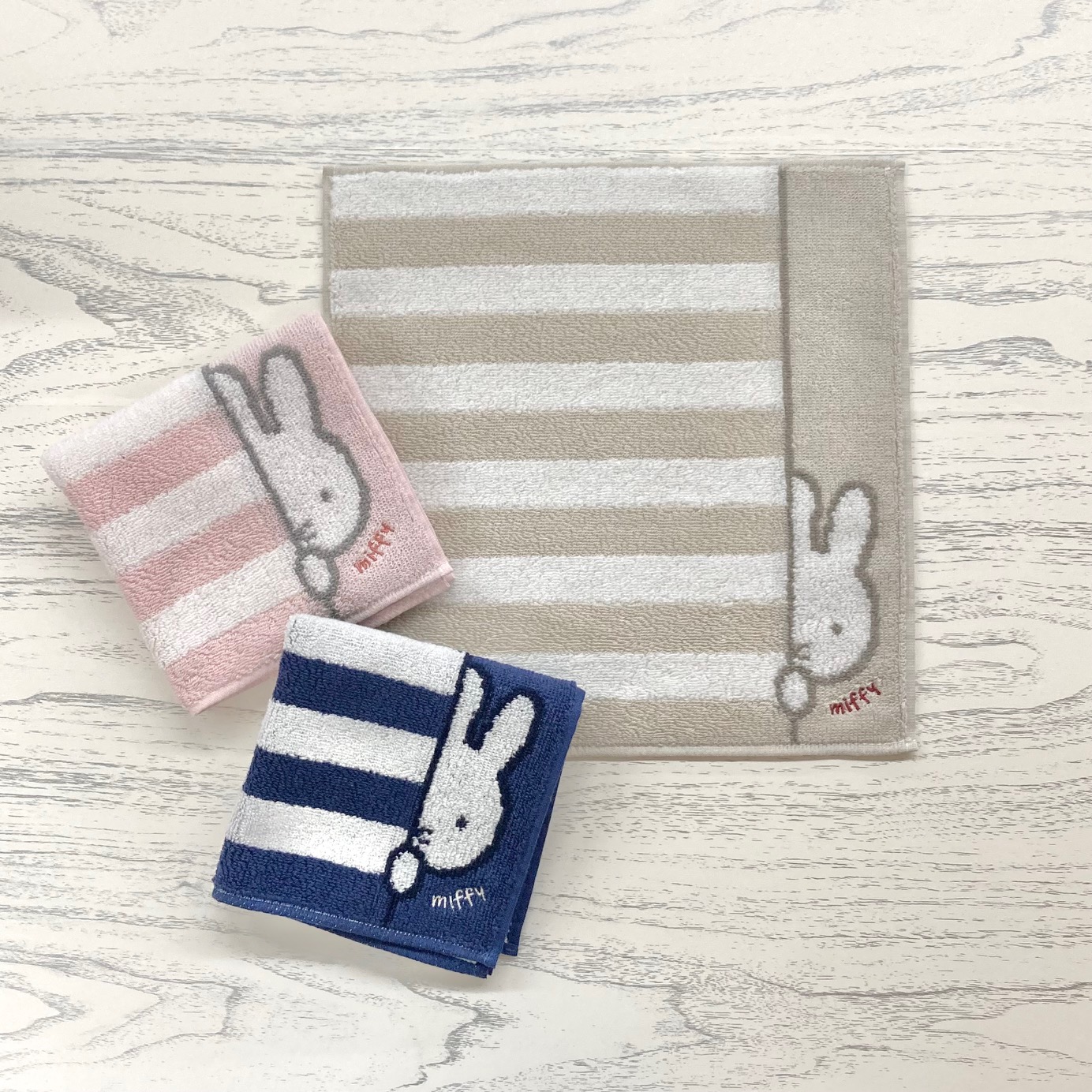 川辺 ミッフィー タオル