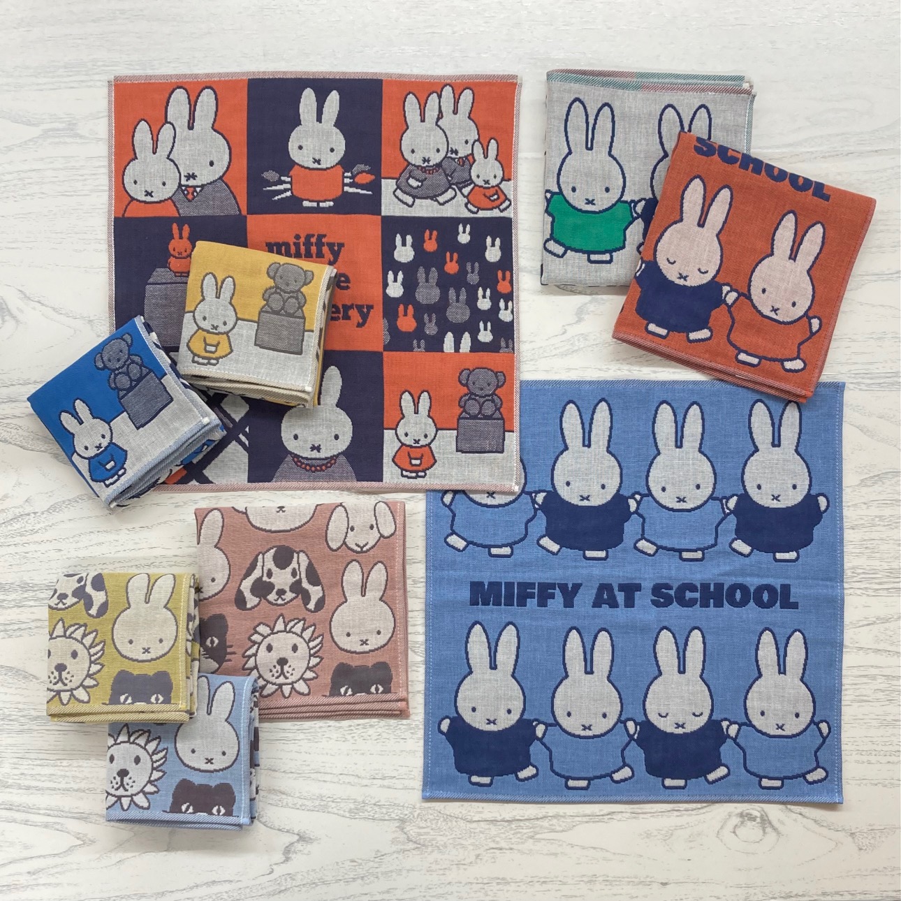 3重ガーゼハンカチ（川辺）