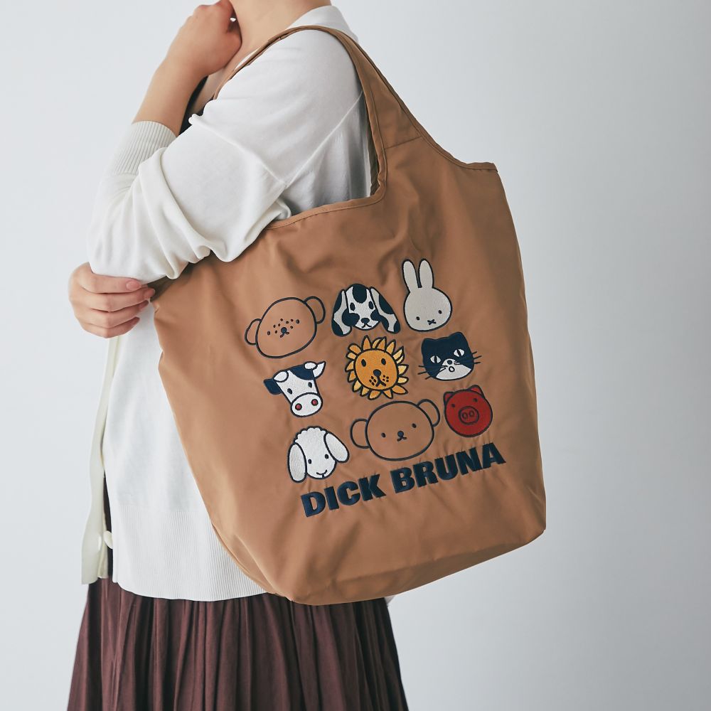 川辺_ミッフィー_刺繡バッグ