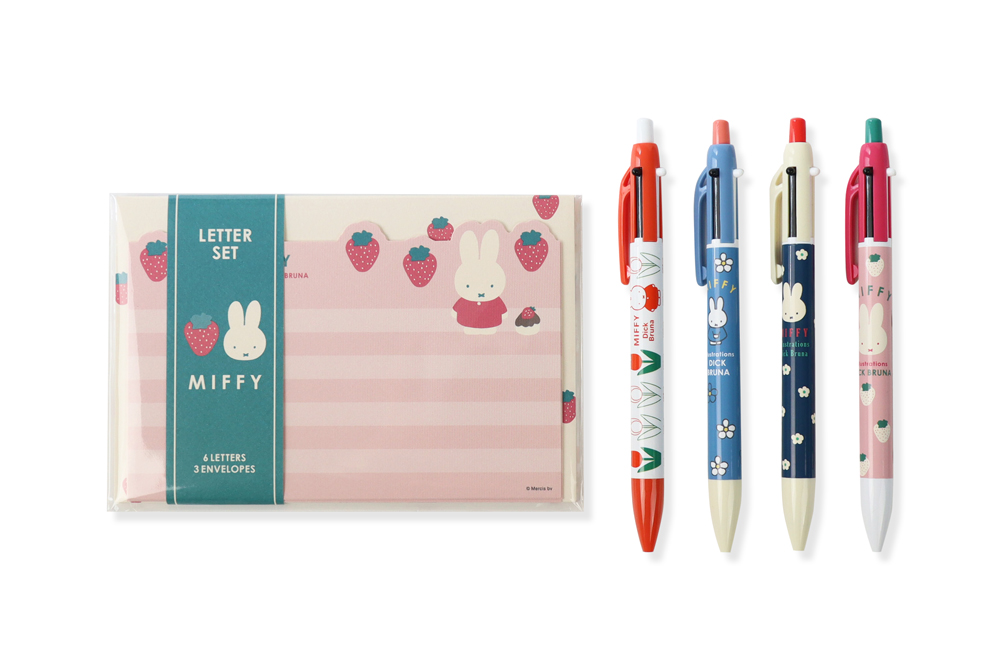 レターセット／シャープ＆2色ボールペン（スクエア）