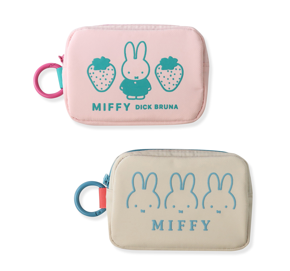 スクエア　ミッフィー　ポーチ