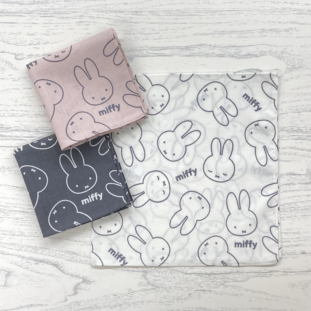 川辺_ミッフィー_ハンカチ