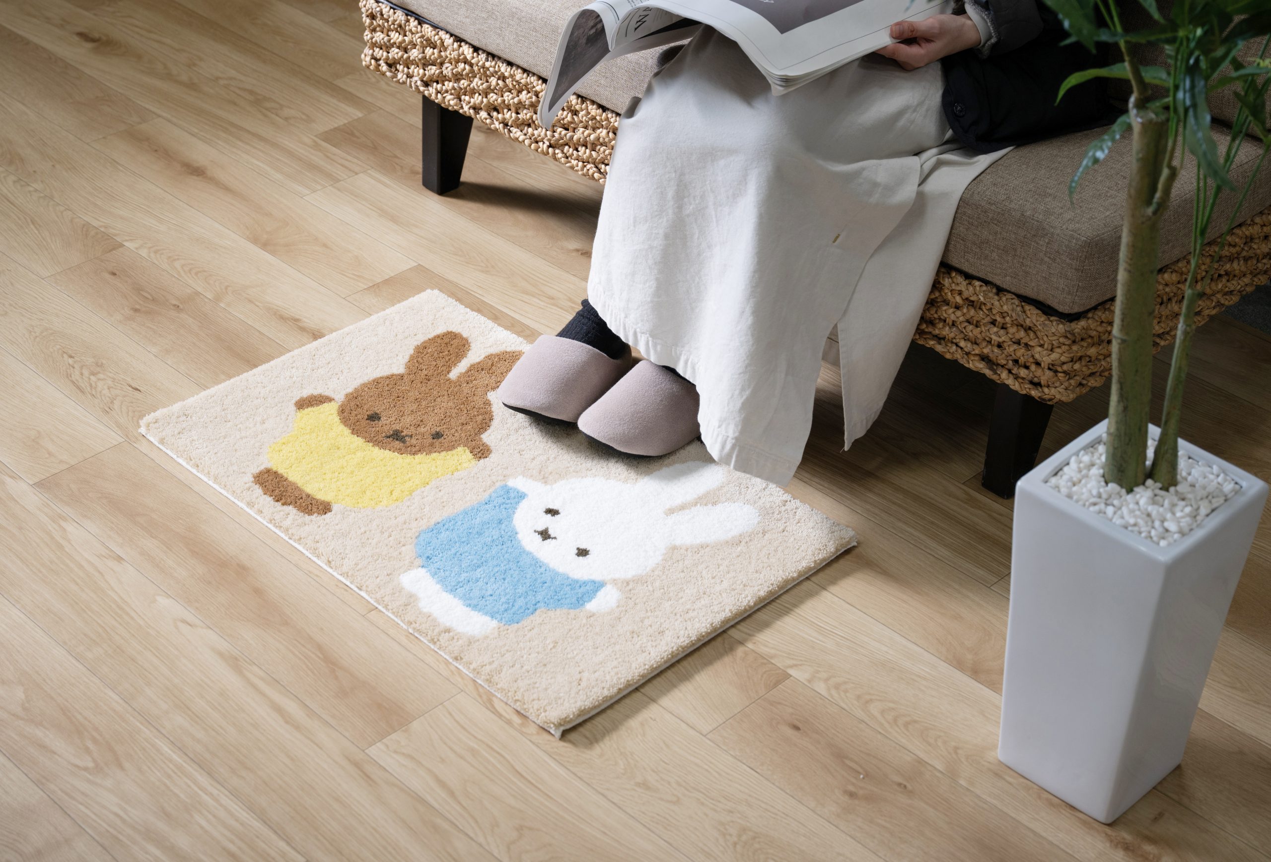 ミッフィー　センコー　マット