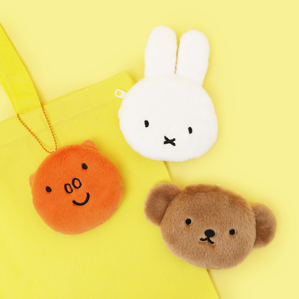 ミッフィー　クオリア　フェイスポーチ　カプセルトイ