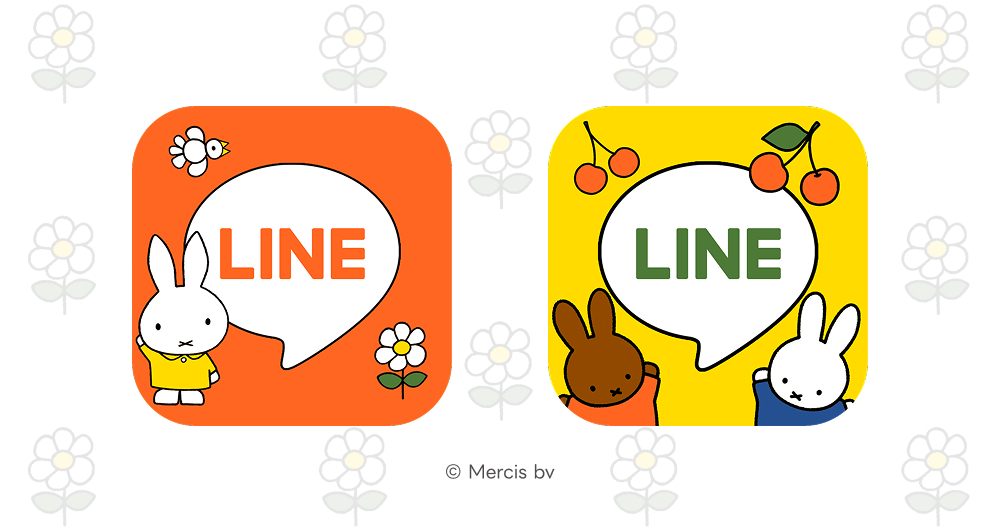 テレビ東京コミュニケーションズ　ミッフィー　LINEアイコン