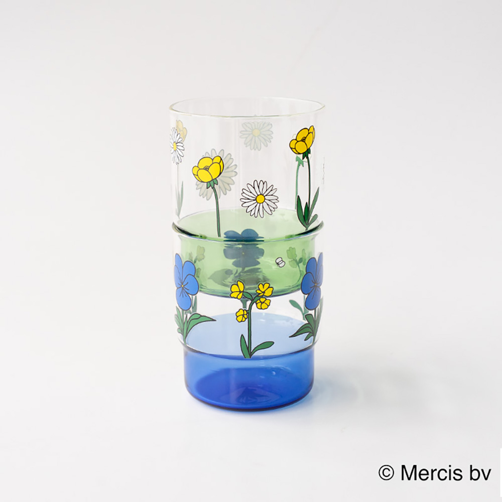 flower stacking cup スタッキング カップ ミッフィー 花 村上美術 amabro