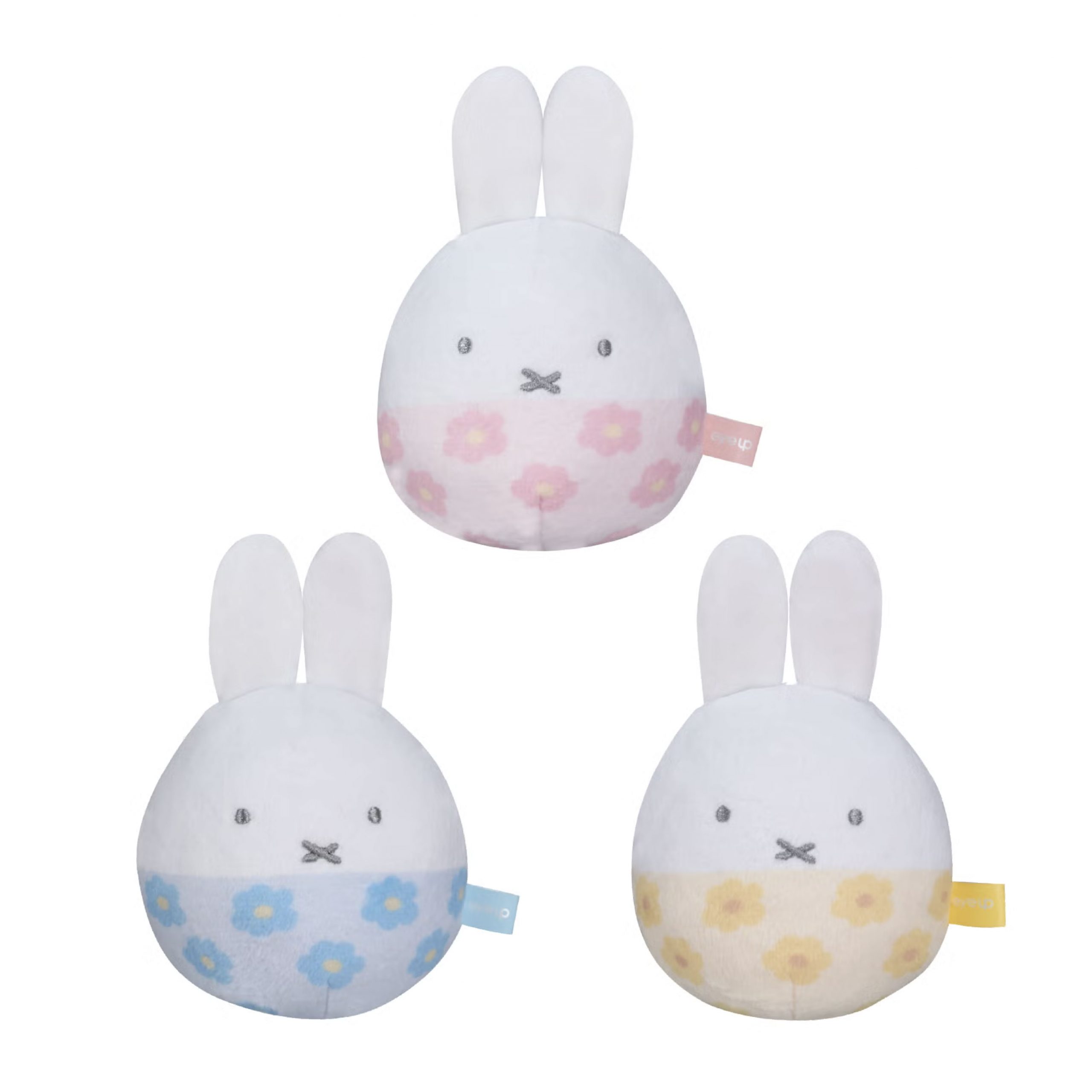 ぬいコロン　フラワー　ミッフィー　アイアップ