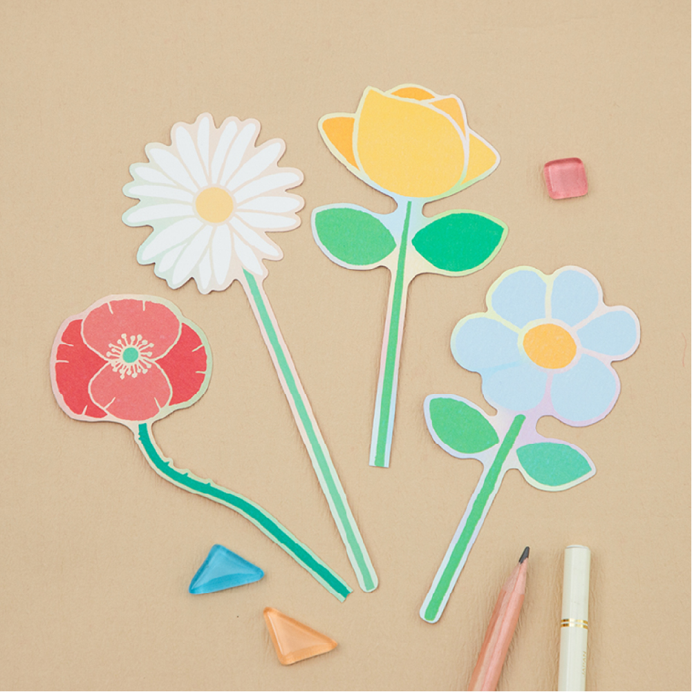 ブルーナ　メッセージカード　ベネリック　Flower Miffy